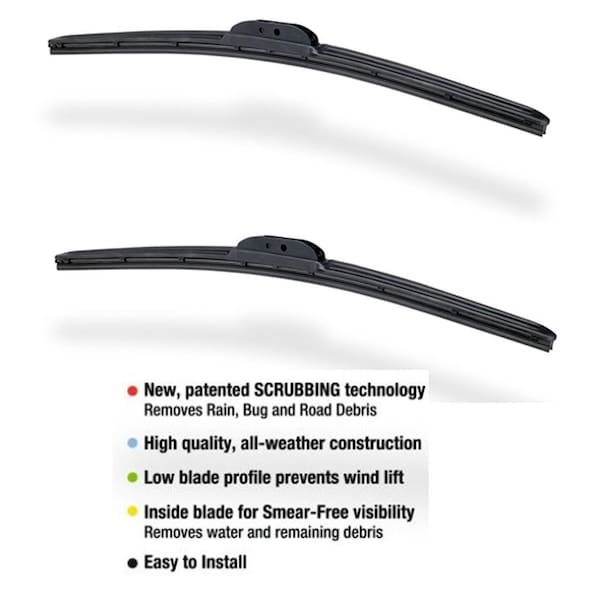 Ilb Gold Replacement For Dodge Gr. Caravan/Caravan, 2015 Platinum Wiper Blades WX-BFFJ-1 - main